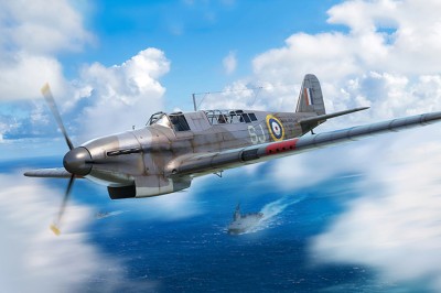 Trumpeter 05822 Английский палубный истребитель Fairey Fulmar MK.I 1/48