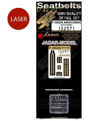 HGW 132571 P-39Q/N Airacobra - Seatbelts 1/32