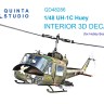 Quinta Studio QD48286 UH-1C (HobbyBoss) 1/48