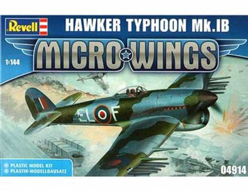 Revell 04914 Самолёт истреб-бомбардир Хоукер Тайфун ВВС Канады 1/144