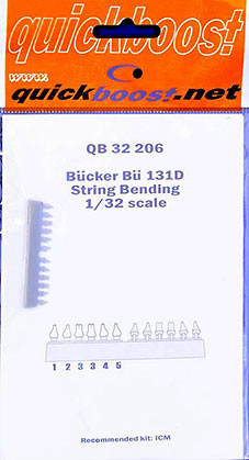 Quiсkboost QB32 206 Bucker Bu 131 string bending (ICM) 1/32