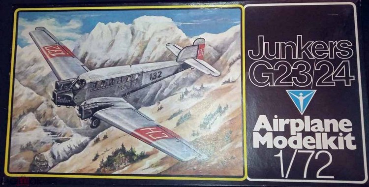 Veb Plasticart Junkers G23/24 1/72