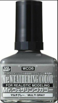 Gunze Sangyo WC06 Mr.Weathering Color Multi Gray 40мл