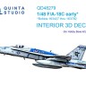 Quinta studio QD48279 F/A-18C early (HobbyBoss) 1/48