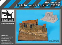 BlackDog BDOD72050 House base (145x90 mm) 1/72