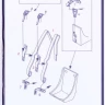HGW 132594 Seatbelts P-40 Warhawk (laser) 1/32