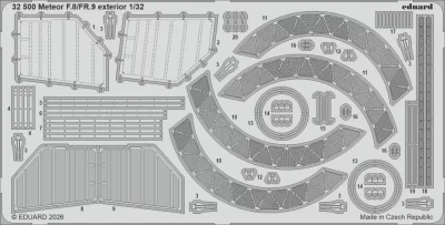Eduard 32500 Set Meteor F.8/Fr.9 Exterior (Rev) 1/32