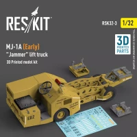 Reskit R32003 MJ-1A Early 'Jammer' lift truck (3D model) 1/32