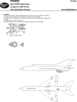 New Ware NWA-M1302 Mask MiG-21 PF BASIC (EDUARD) 1/72