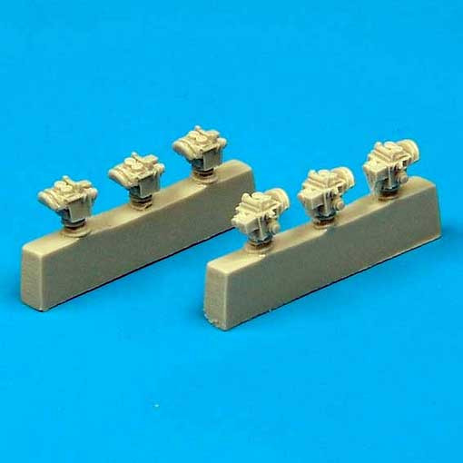 QuickBoost QB48014 American gunsight K-14 (6pcs) 1/48