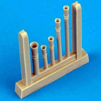 QuickBoost QB48114 P-38M Lightning gun barrels 1/48