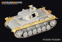 Voyager Model PE35363 WWII German Pz.KPfw.III Ausf.E/F (For DRAGON Kit) 1/35