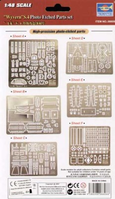 Trumpeter 06606 Westland Wyvern S.MK 4 Photo Etched Parts Set 1/48