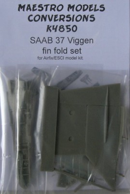 Maestro Models MMCK-4850 1/48 SAAB 37 Viggen fin fold set (AIRF/ESCI)