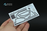 Quinta Studio QP35011 Внутренняя часть переплета остекления AH-1W (Trumpeter) 1/35