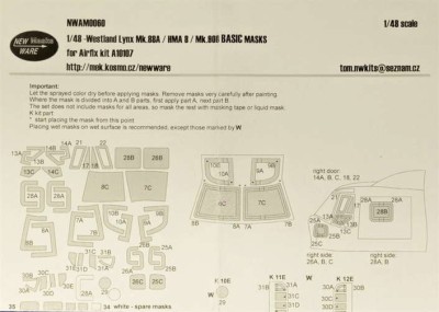 New Ware NWA-M0060 1/48 Westland Lynx Mk.88A/HMA BASIC (AIRFIX)