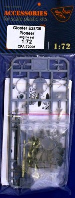 Clear Prop CPA72006 Gloster E28/39 Pioneer Engine set 1/72