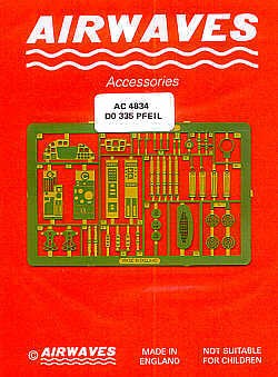 Airwaves (etched) AEC48034 Dornier Do-335A 1/48