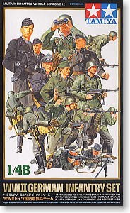 Tamiya 32512 German Infantry Set 1/48
