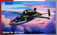 Special Hobby SH72341 1/72 Heinkel He 162 Spatz German WWII Jet Fighter