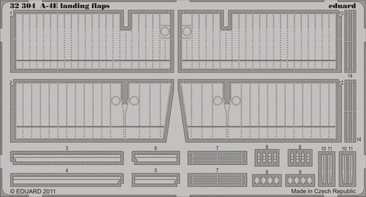 Eduard 32304 A-4E landing flaps (Future release)