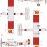 Frrom Azur FR0018 Vickers-Casa Type 245 'Spanish Vildebeest' Decals for 5 planes: T-5, T-23, T-9, T-1, BR-60' 1/72