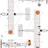Frrom Azur FR0018 Vickers-Casa Type 245 'Spanish Vildebeest' Decals for 5 planes: T-5, T-23, T-9, T-1, BR-60' 1/72