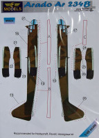 LF Model M4824 Mask Arado Ar-234B (REV/HAS) 1/48