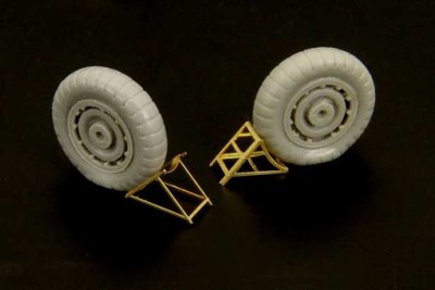 Brengun BRL72024 Luftwaffe wheel chocks (two types) 1/72