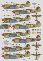 Dk Decals 72082 SAAF Kittyhawks (8x camo) 1/72