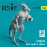 Reskit F32006 Kangaroo with a pilot's helmet 1/32
