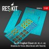 Reskit RSB48006 Su-25 Frogfoot Clover (BLUE 03,05,41,45) 1/48