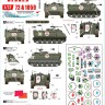 Star Decals 72-A1059 Israeli AFVs # 4 M113 Ambulance markings.IDF Sinai/Suez 1970s, and in Lebanon 1978 and 1982 1/72