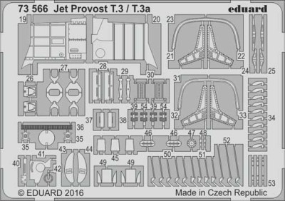 Eduard 73566 Jet Provost T.3 / T.3a 1:72