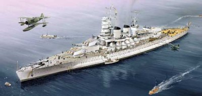 Trumpeter 05779 Линкор &quot;Витторио Венето&quot; 1940 1/700