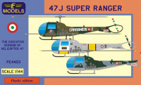 Lf Model P14403 Agusta-Bell 47J Super Ranger(3x camo) 2-in-1 1/144