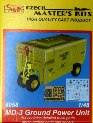 CMK 8058 MD-3 Ground Power Unit (incl.PE &amp; decal) 1/48