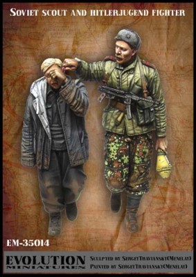 Evolution Miniatures 35014 Soviet scout and fighter Hitler-jugend 1/35