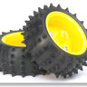 Tamiya 70194 Vince Motor Bike Tyre Set (65mm Diameter)