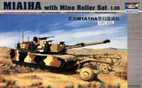 Trumpeter 00336 Американский ОБТ M1A1 Abrams с колейным минным тралом 1/35