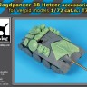 Black Dog T72162 Jagdpanzer 38(t) Hetzer accessories set (designed to be used with Vespid model kits) 1/72