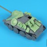 Black Dog T72162 Jagdpanzer 38(t) Hetzer accessories set (designed to be used with Vespid model kits) 1/72