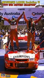Hasegawa 20303 Mitsubishi Lancer Evolution VI &quot;1999 WRC Drivers Champion&quot; 1/24