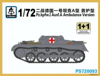 S-Model PS720093 Pz.kpfw.I Ausf.A Ambulance Version 1/72