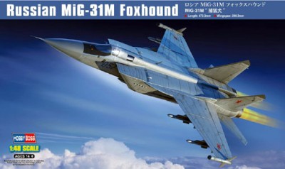 Hobby Boss 81755 МиГ-31M Foxhound 1/48