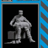 Black Dog F32084 Escadr.Lafayete Mechanic w/ lion cub (1 fig.) 1/32