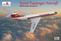 Amodel 72260 Самолет Ту-134А ГДР