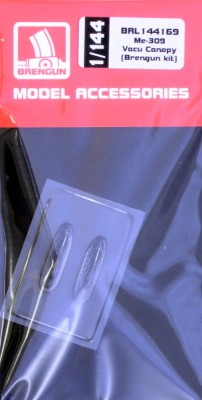Brengun BRL144169 Vacu Canopy Me-309 (BRENGUN) 1/144