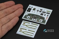 Quinta studio QD32259 B-24D/B-24J Liberator: отсек пилотов (Hobby Boss) 1/32