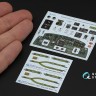 Quinta studio QD32259 B-24D/B-24J Liberator: отсек пилотов (Hobby Boss) 1/32